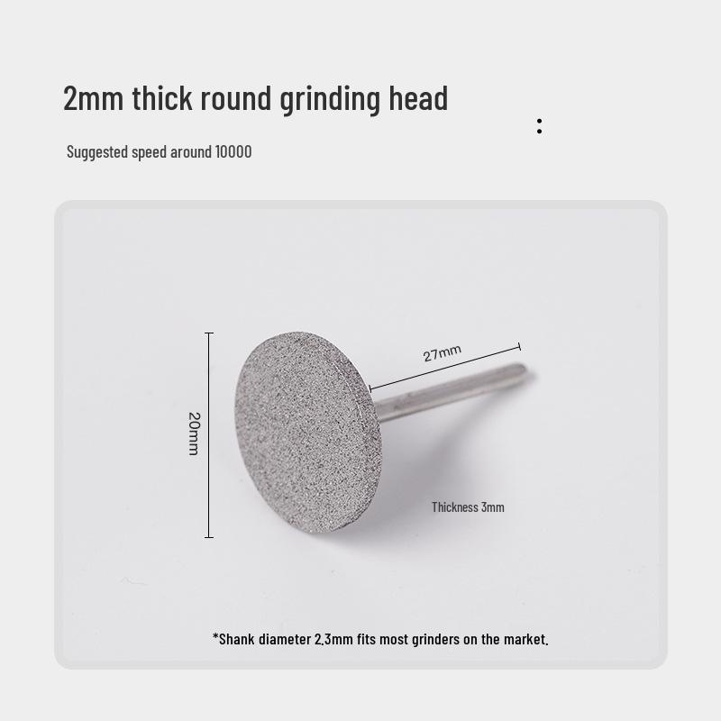 Cap de șlefuit disc UFO pentru modelarea unghiilor - Trapez pătrat pre-tratament disc rusesc de șlefuire