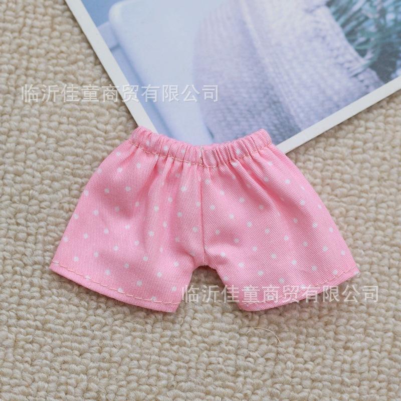 Labubu Doll Clothing Headmaster Dog Floral Dress 17cm Plush Doll Clothing Accessories Labubu I II Idol Doll Sitting Party