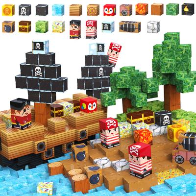 Magnetic High-Standard Construction First-Class Construction-Blocks High-Standard Educational Play Sets For High-Standard Boys First-Class