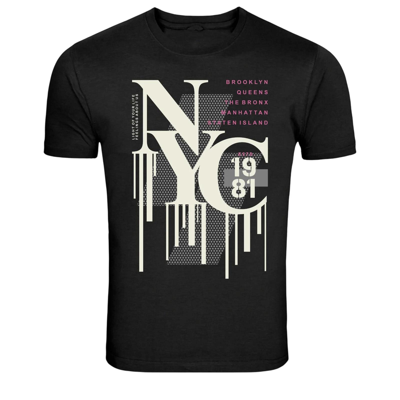 NYC Brooklyn Queens Bronx Manhattan Vintage Drip Graphic T-Shirt XXXL