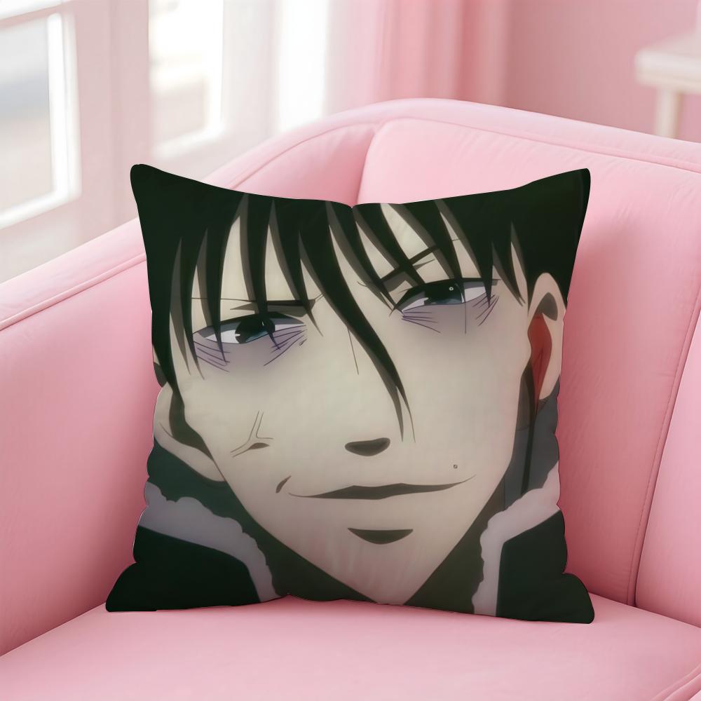 Cartoon Anime DDEVILS LINEL Cushion Cover Pillow Case Soft Skin Friendly Fabric  Concealed Zipper