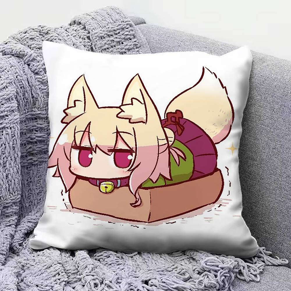 KemomimiChan Cute   Home Sofa Cushion Covers and Aecorative Custom Pillow Covers