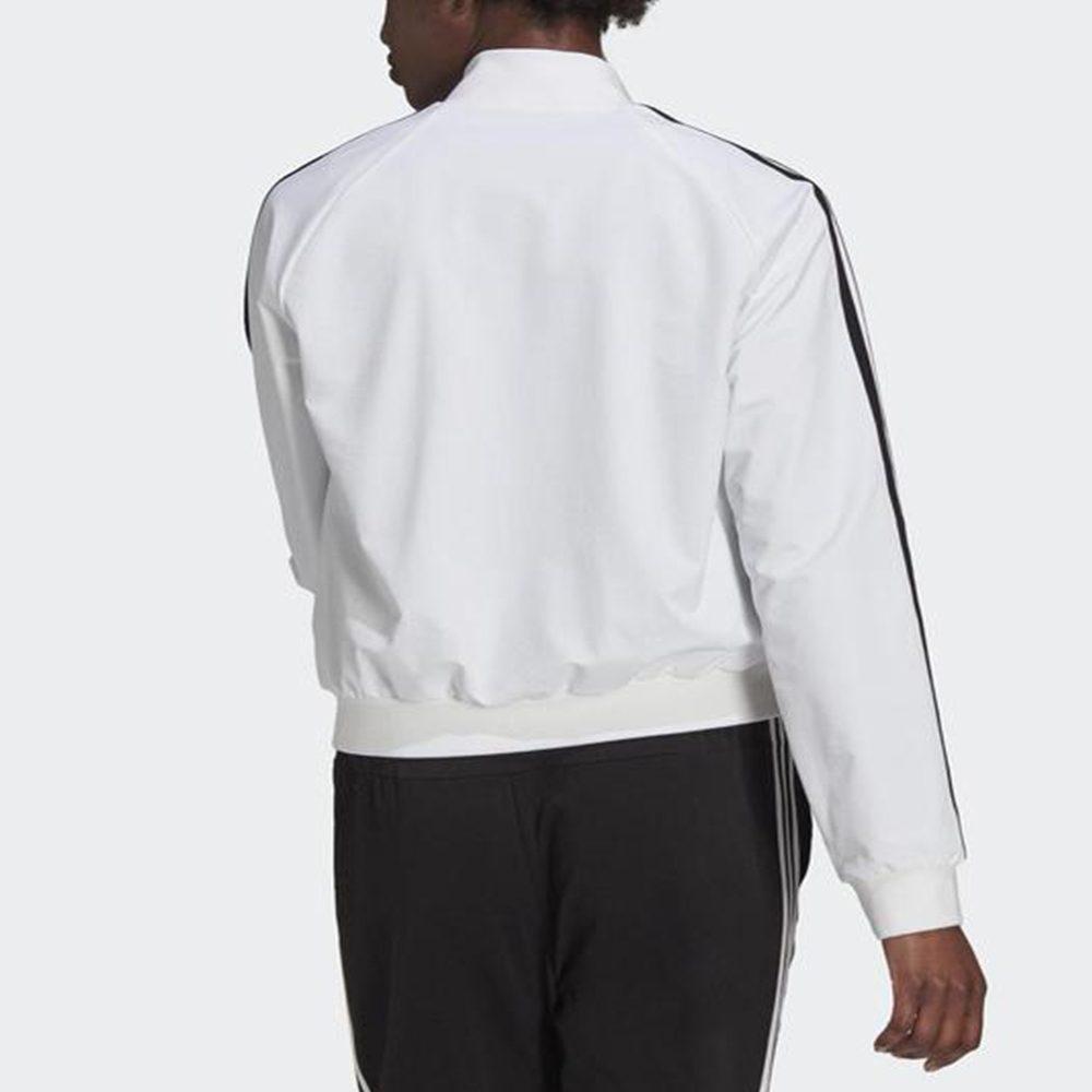 Adidas Jackets Women's White Stand Collar Moderate Other H10180