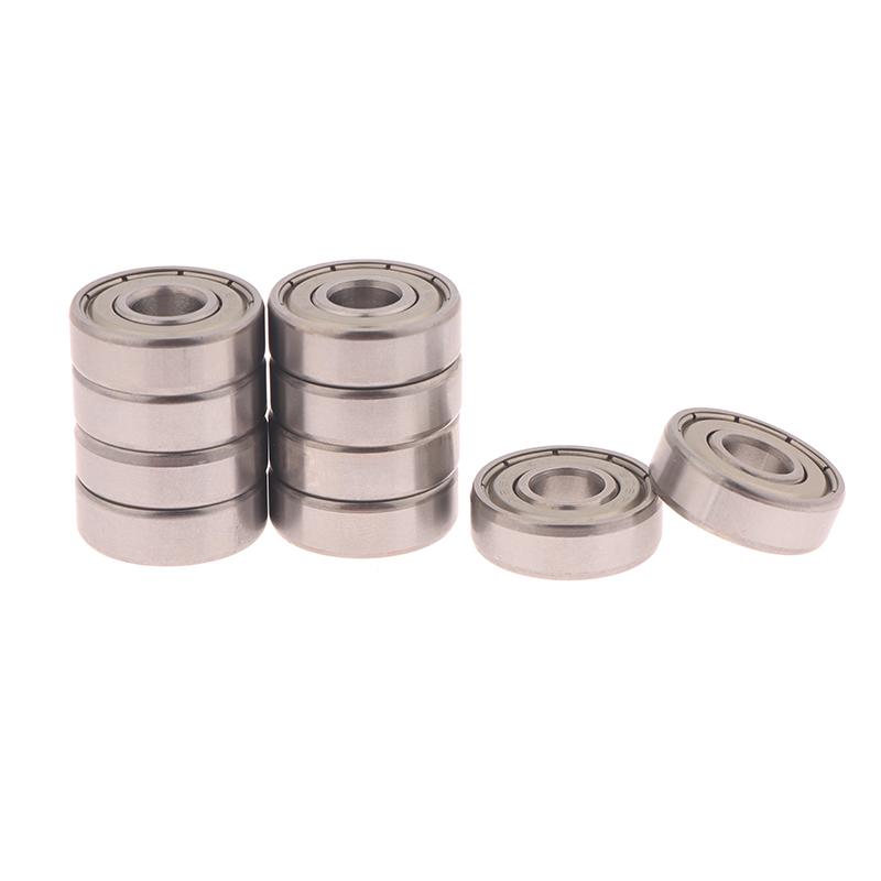 10Pcs 608Zz/608Rs Abec-7 Deep Groove 8X22X7Mm Mini Ball Bearing Carbon Steel For Skateboard Scooter 3D Printer Parts