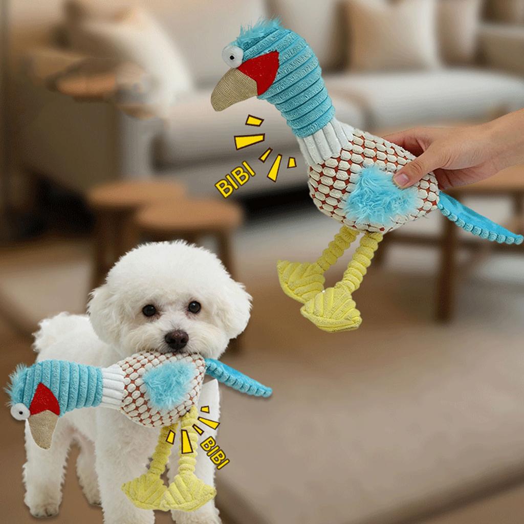 Talking Birds Grinding Teeth Cleaning Teeth Pet Plush Toys