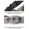 Adjustable Firmness Inflatable Lumbar Pillow Press Self-Inflation Inflatable Back Pillow  for Chair