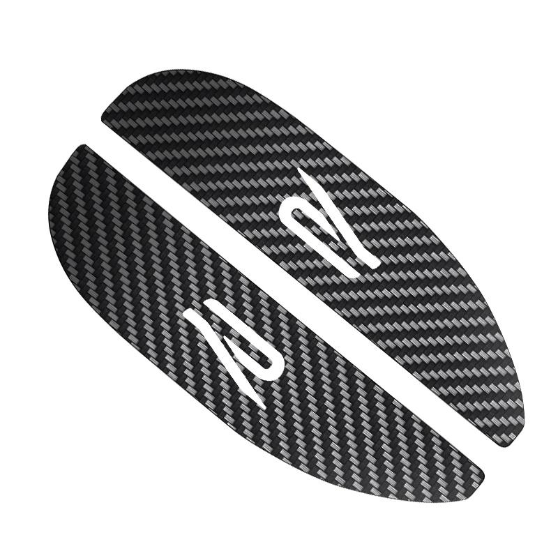 

2026 New For VOLKSWAGEN VW 2Pcs Car Rearview Mirror Rain Eyebrow Carbon Fiber For Volkswagen Tiguan Bora POLO PASSAT CC Touran G