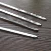 4x Steel Skewers Steel Skewers for Grilling Skewers 47 cm