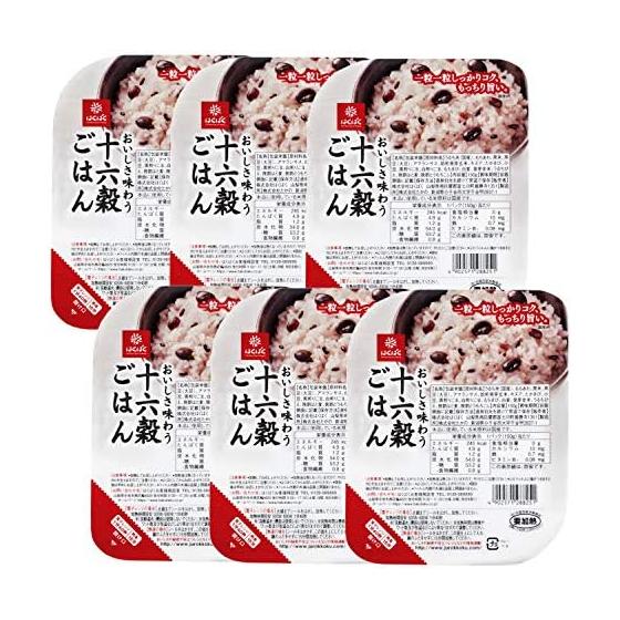 Hakubaku 16 Grain Rice Packed Rice 150g x 6 pieces