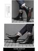 Men's Korean Style Retro Leather High-Top Martin Boots - Autumn Plus Velvet, Large Size, Work and Cotton Options Available.