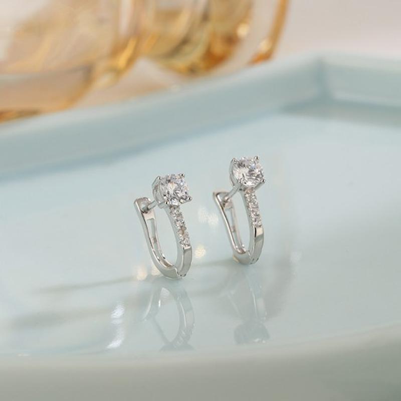 

Роскошные сверкающие серьги с инкрустацией цирконием, геометрические, женские, персонализированные, трендовые, для вечеринок, ювелирные аксессуары