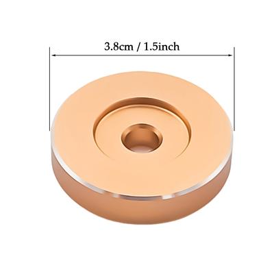 45 Record Adapter for Turntable RPM Record Player for 7 Inch Vinyl Players Turntables Solid Aluminum Dome