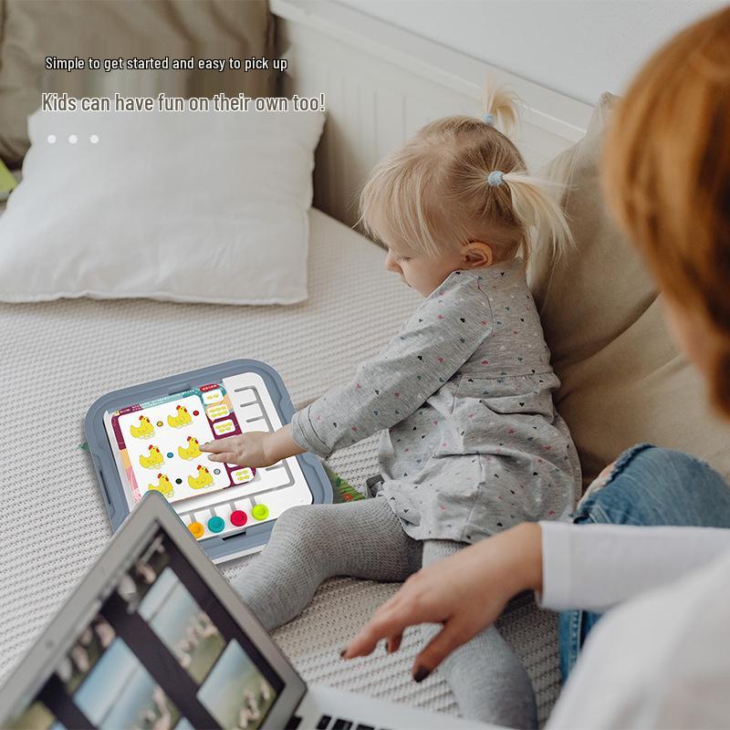 Interactive Tangram Puzzle Table: Early Education Toy for Children's Cognitive Development and Parent-Child Learning