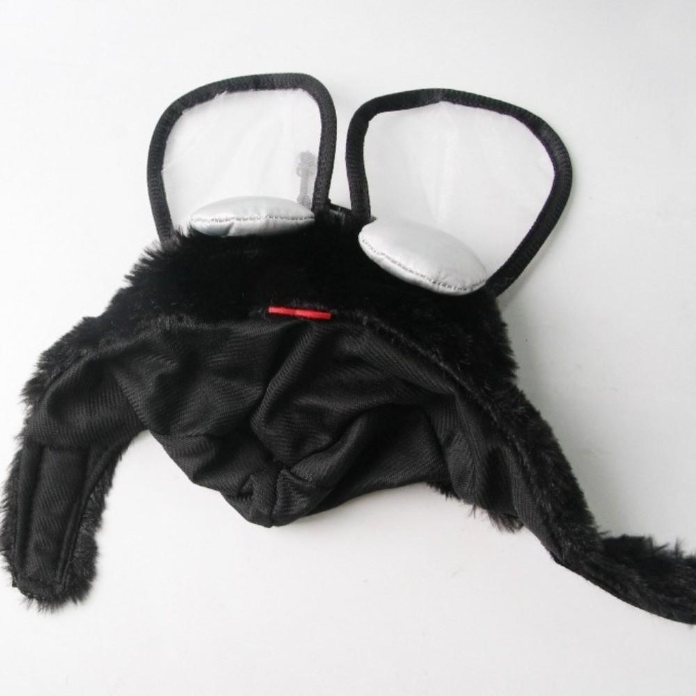 Funny Cute Pet Fly Hat Warm Noise Protection Pet Headgear Soft Cats Cosplay Costume Party