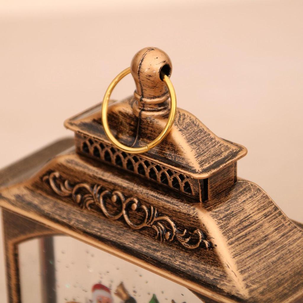 Musical Light-Up Snowing Christmas Ornament Night Light Gift