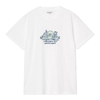 Carhartt WIP Ink Lab T-Shirt Mit Oktopus-Print Unisex Oberteile I036219-02-XX