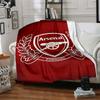 Arsenal Crest Blankets Flannel Printed Breathable Warm Throw Blanket for Home Office Bedspreads 0708a33
