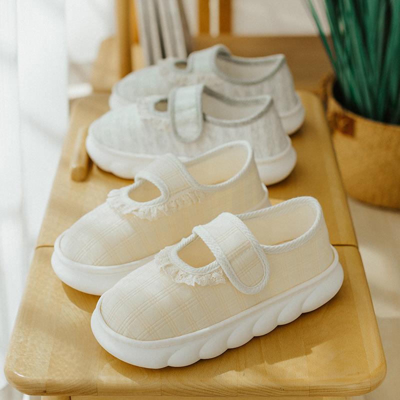 Confinement shoes breathable maternity large-size bag heel maternity shoes spring and autumn non-slip soft-soled postpartum slippers 36-37 suitable for 36-37 feet 3498₽