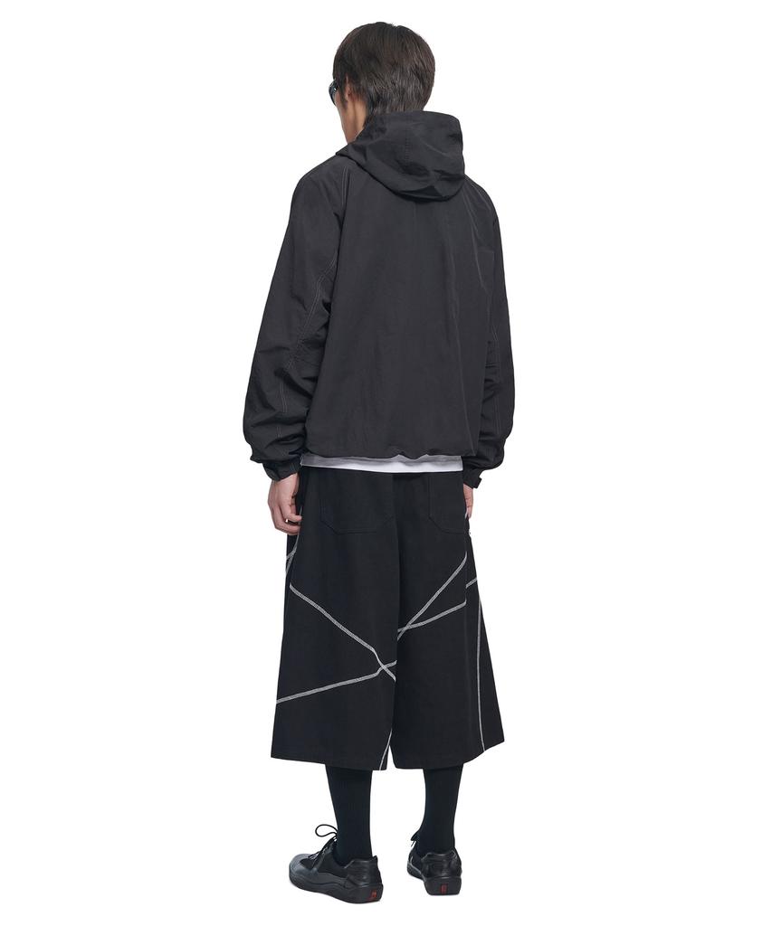 Nomanual Bungalow Wind Shell - Black