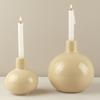 Gold and Silver European Luxury Dining Table Ornaments Candlelight Dinner Candlestick Living Room Home Modern Ceramic Decoration