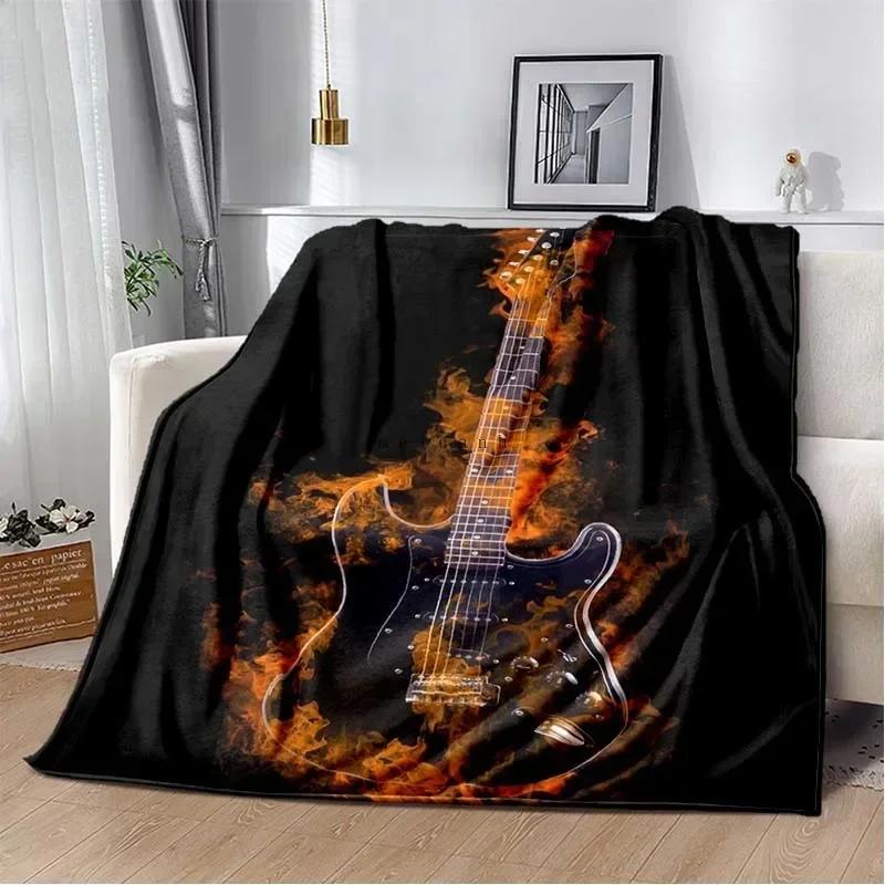 Custom Pop Music Michael J-Jackson Printed Flannel Blanket , Warm Soft Cozy Blanket Flannel Livingroom Home Decor Birthday Gi