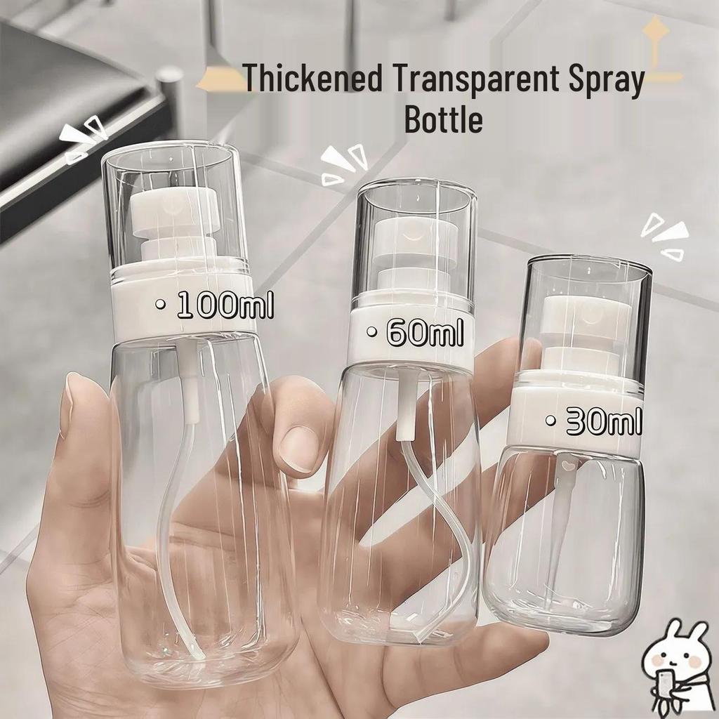 Portable Refillable Ultra-Fine Mist Spray Bottle for Facial Hydration
