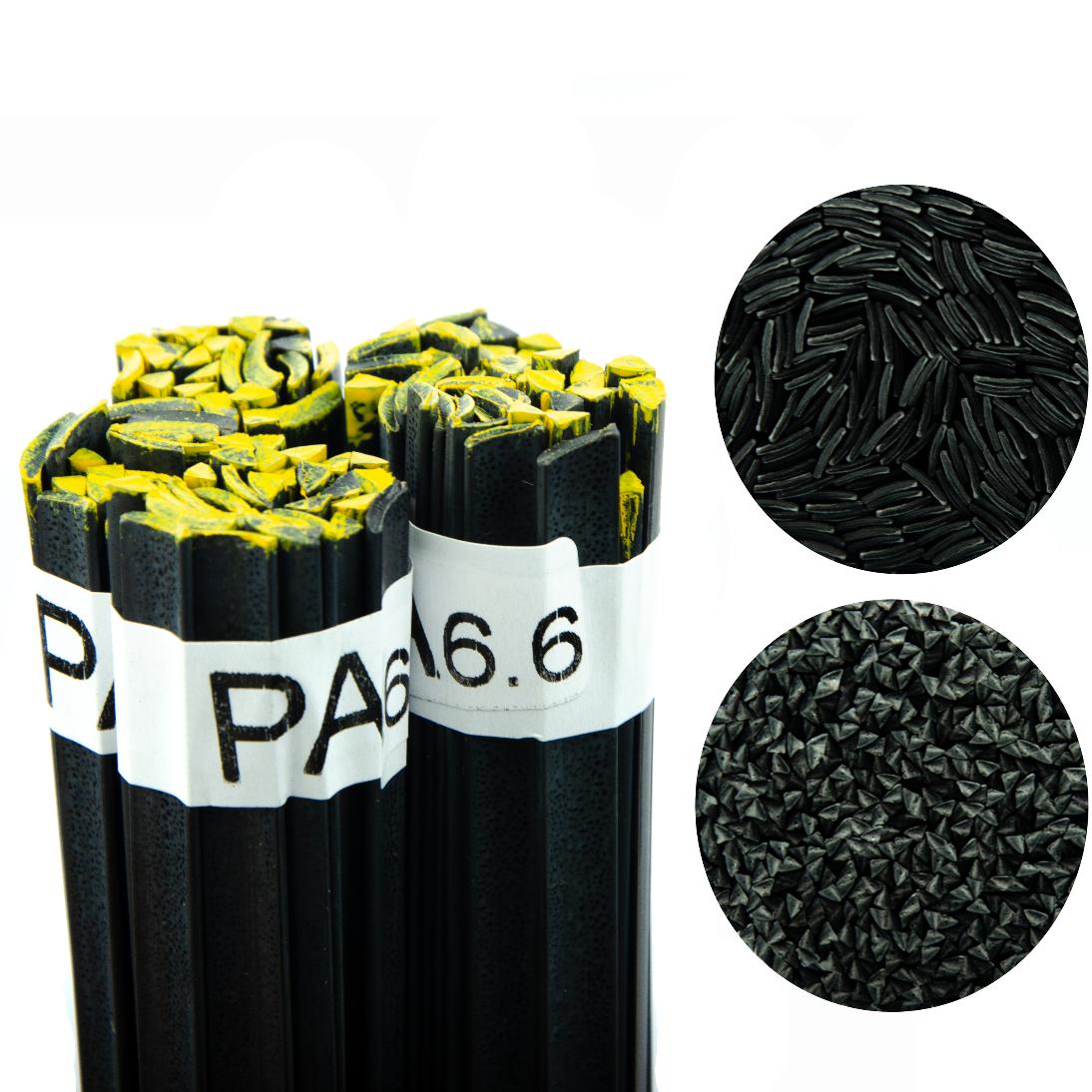 Rosfix Spoiwo do Spawania Plastiku PA 6.6 – Wysoka Jakość | Temperatura Topnienia 380-420°C | Waga 100g, Kolor Czarny