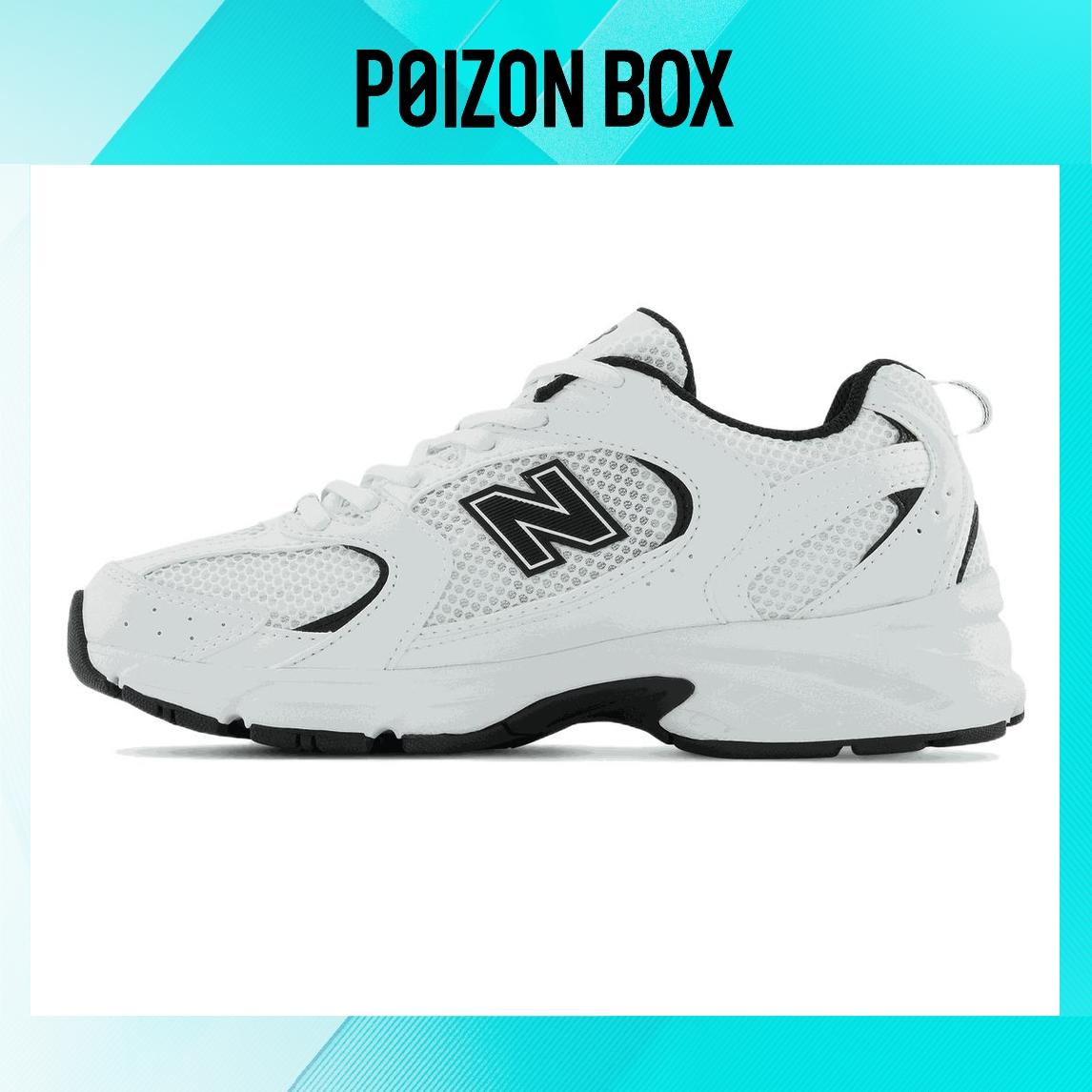 

кроссовки New Balance 530 White Black Details Running Shoes Unisex MR530EWB