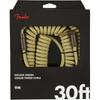 Fender Deluxe Coil Cable 30 Feet Tweed
