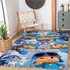 Alfombra de Piso Personalizada con Nombre de Pocoyó Alfombra de Oficina Adecuada para Comedor Salas de Juegos Cocina Entrada Alfombra Antideslizante Decoración de Oficina de Anime