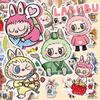 Adorable Labubu Stickers Set Of 80 For Kids And Crafting Enthusiasts