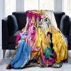 1pc Princess Printing Blanket - Soft, All-Season Throw for Living Room, Bedroom,Personalized Gift with Adorable Cartoon Design