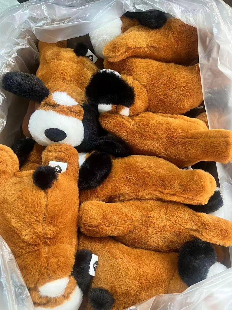 Interactive Heartbeat Puppy Plush Toy for Soothing Companionship