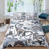 Cartoon Cute Duvet Cover Boy Bedding Set Dinosaur Duvet Cover Set Dino Comforter Cover Set Soft Dinosaur Animal Teen Bedroom Set