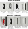 6 Colors Magnetic Door Catch Ultra-Thin Cabinet Catches Door Closed Magnets Sheet Adhesive Closet Drawer Window Magnet Latches