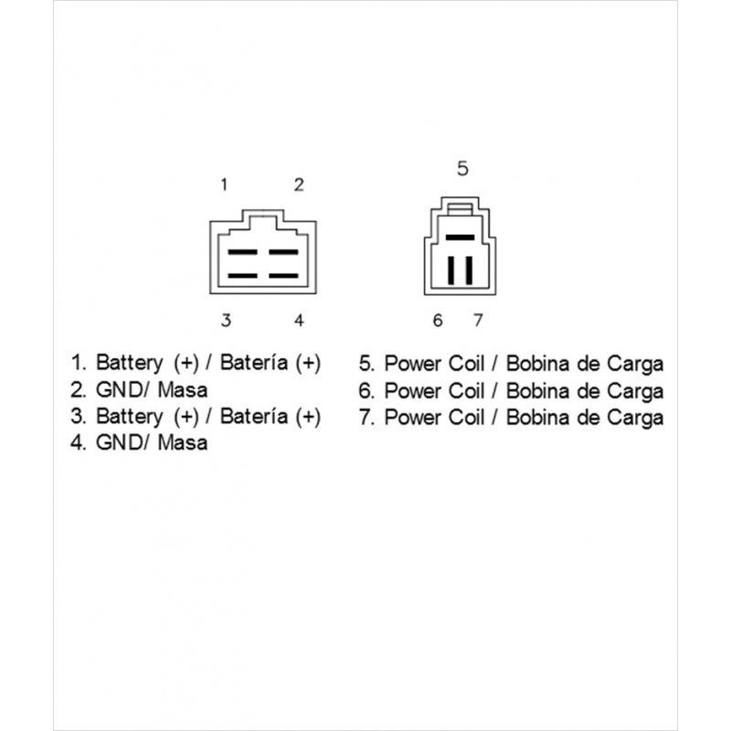 Rectifier for Triumph Daytona 675 Motorcycle - T1305123