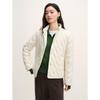 JUZUI Women's Minimalist Stand Collar Goose Down Jacket