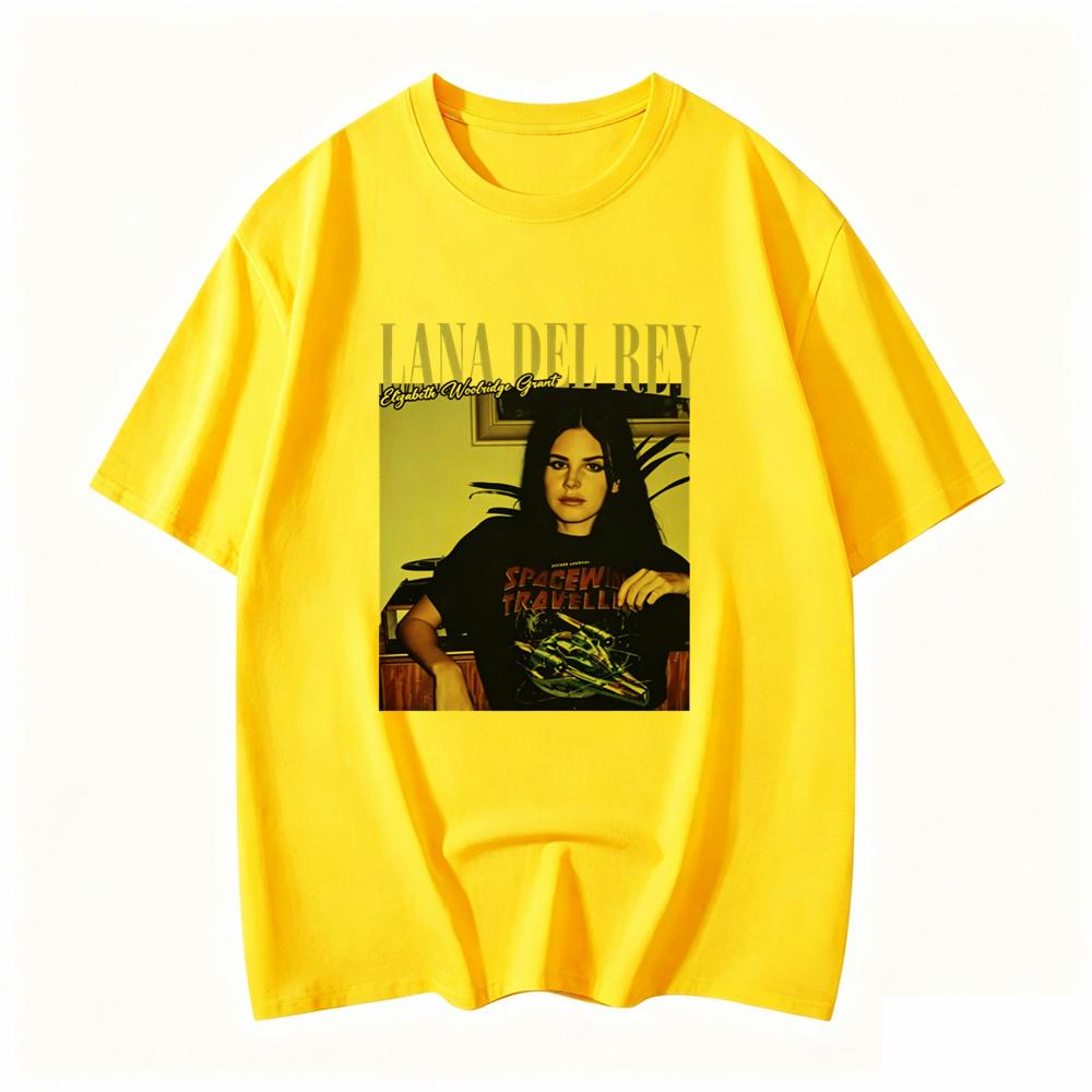 New Lana Del Rey Graphic Print T Shirt Unisex Unisex Hip Hop Vintage Streetwear Summer Short Sleeve Fashion T Shirt