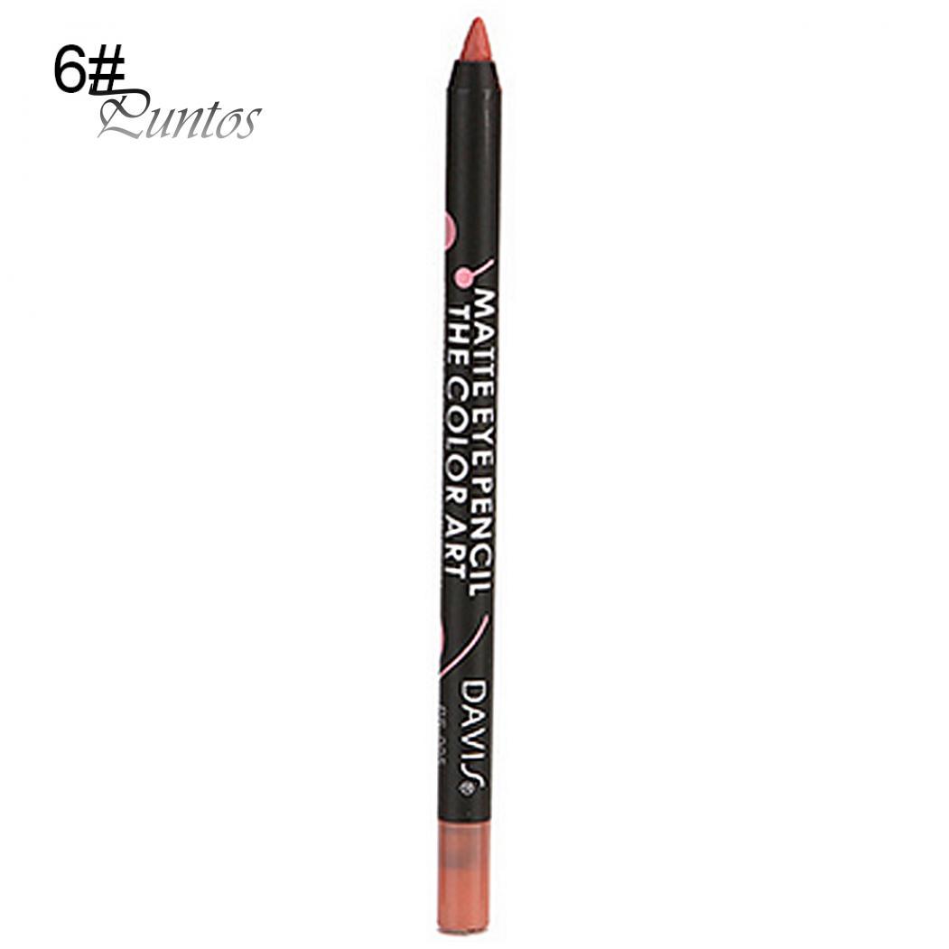 

Красивый секрет Водостойкая помада-карандаш Шелковистая матовая подводка для губ Стойкая косметика 6