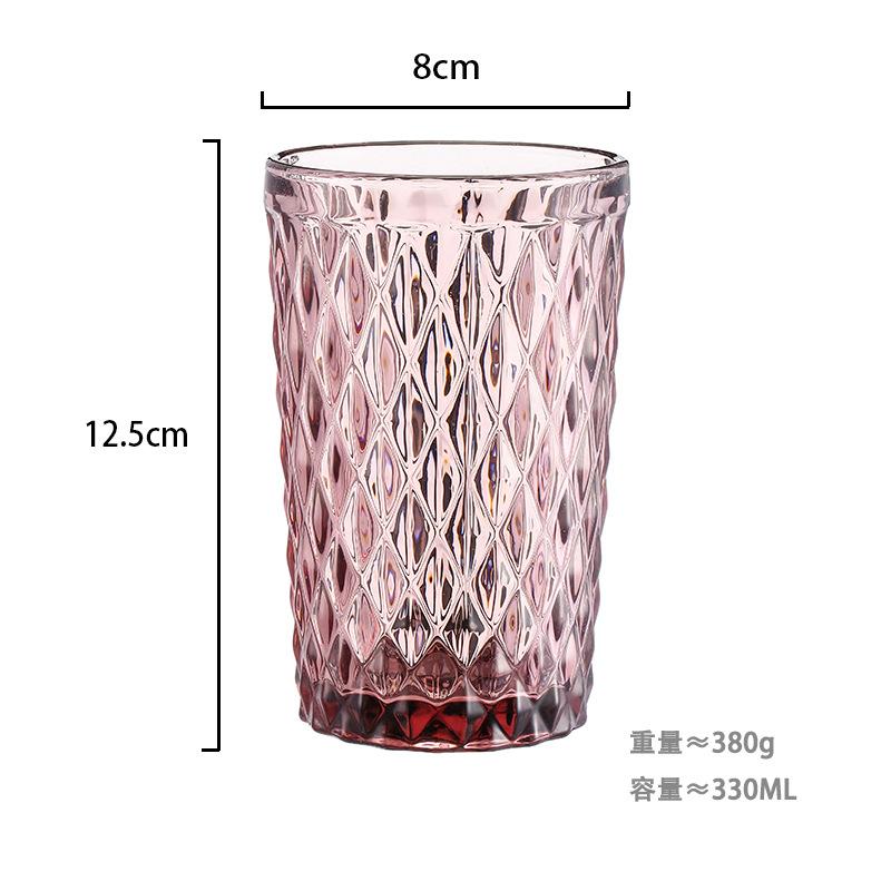 330 Ml Water Glass for Juice Beer Tea Milk Wine Drinking Drinkware for Cold Drink Glasses Family and Friends Party