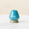 Portable Ceramic Matcha Bowl Smooth Kiln Discoloration Matcha Whisk Stand Tea Ceremony Tool for Tea Set Accessories