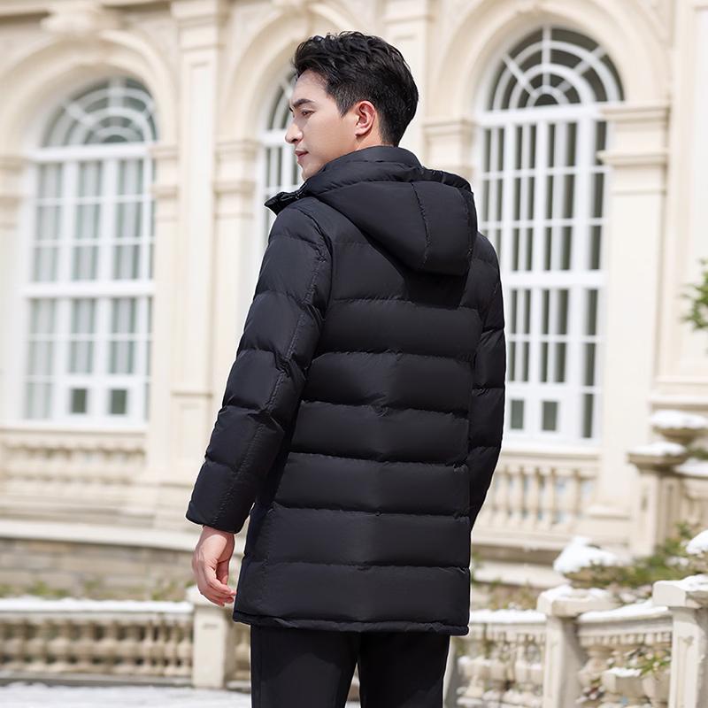 Men's Professional Winter Padded Long Work Coat