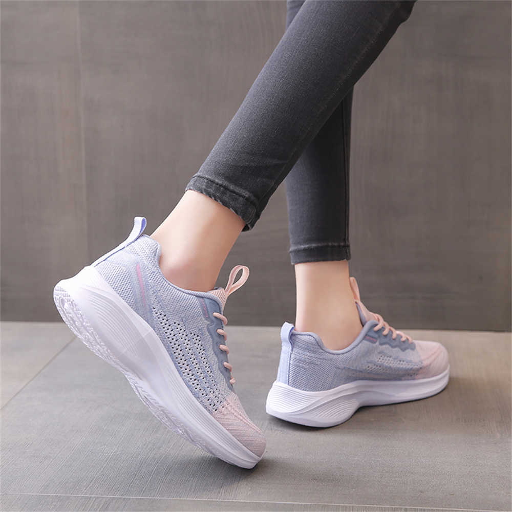 Sumer Round Foot Woman's Scarpe Donna Vulcanize Sports Shoes Funny Sneakers Snackers Promo Classical Clearance