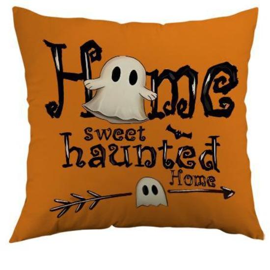 

Autumn Halloween Pillow Cover Pumpkin Decorative Cushion Pillow Cover Sofa Cushion Living Room 45*45cm