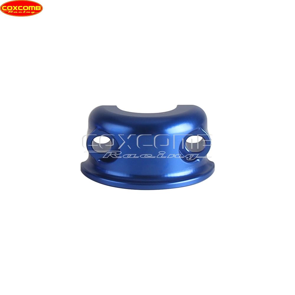Motorcycle Handlebar Bar Clamp Cover Clutch Brake Master Cylinder Perch Clamp For Harley Dyna Low Rider FXDL FXDB FXDF FXDWG FLD синий