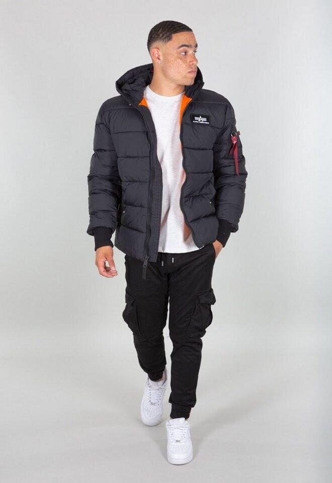 Демисезонная куртка Alpha Industries Hooded Puffer Fd black (118113-003)