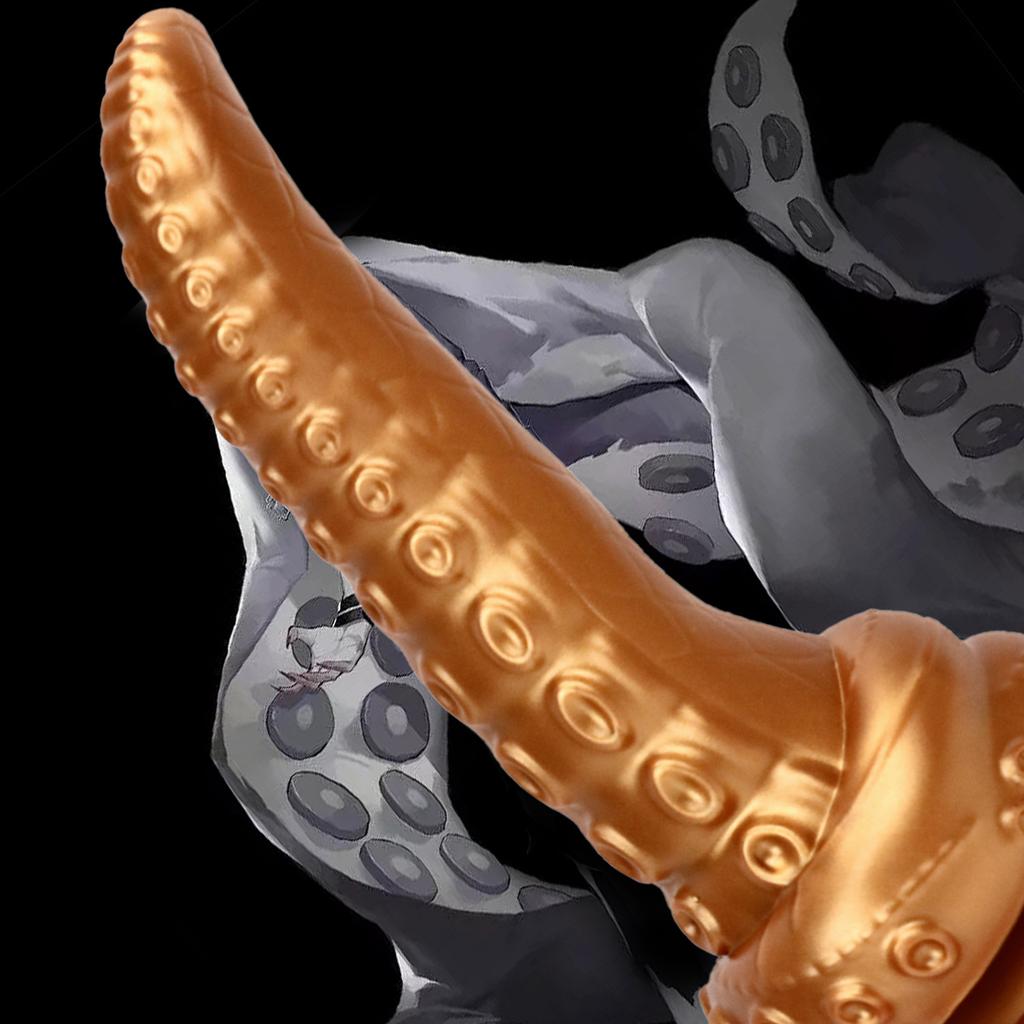 Silicone Octopus Shaped Dildo Anal Expansion Device Anal Plug Rod Chrysanthemum Masturbator Adult Sex Toy