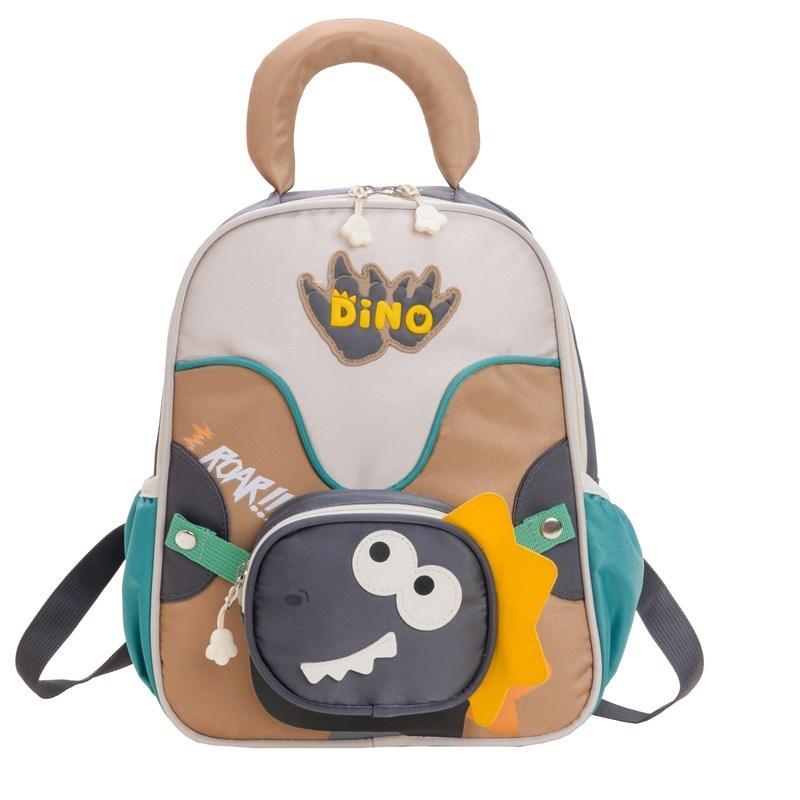 Kids School Backpack With Animal Pattern Lightweight Durable For Educational Use