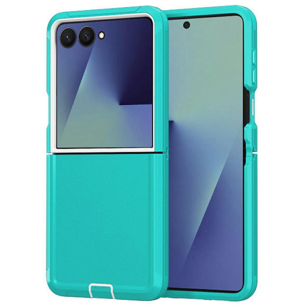 For Samsung Galaxy Z Flip7 5G Case Detachable PC + TPU Drop-Proof Back Cover
