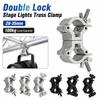 Quick Release DJ Light Clamps Lamp Hanger Hooks  For LED PAR Moving Head Beam Spot Clamps